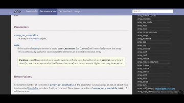 php function array count