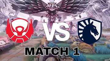 MPL S15 WEEK 7 BIGETRON ALPAH VS TEAM LIQUID ID MATCH 1 // MOBILE LEGENDS BANG BANG