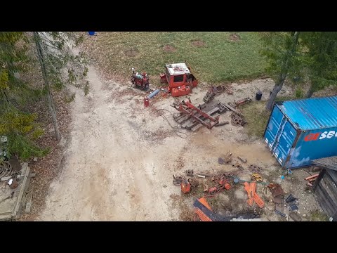 ДТ-75. Возрождение. Часть двадцатая. Установка кабины. Регулировка тяг управления.