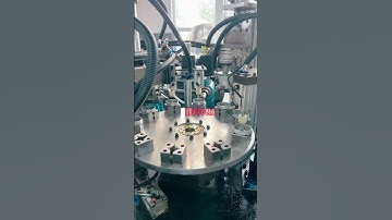 multi-station rotary drilling tapping machine #machine #cnc #factory #automation #manufacturing