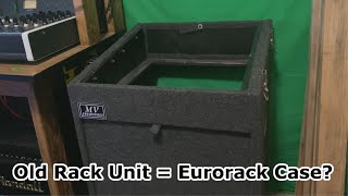 Turning Old Rack Unit Into a Modular Synth Case - Eurorack DIY Rack Project Information