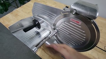 Hướng dẫn mài dao và vệ sinh máy thái thịt đông lạnh 250 ES