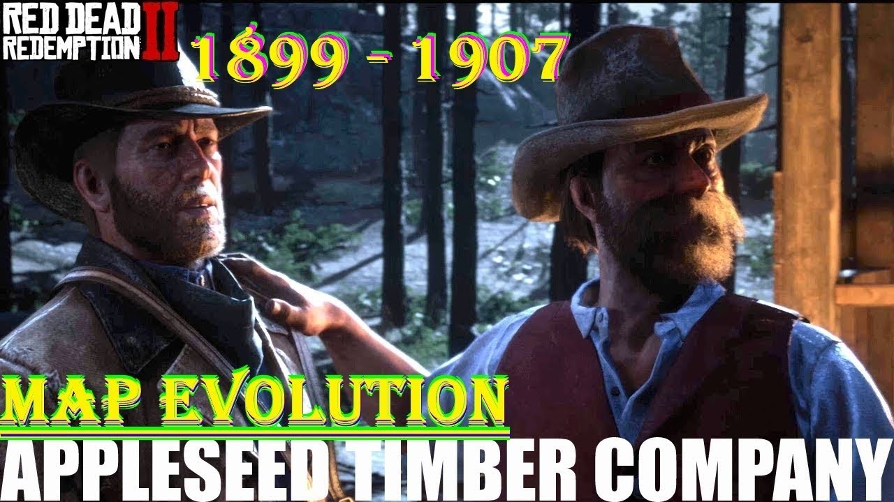 RDR2 Map Evolution: Appleseed Timber Company 1899-1907 ...