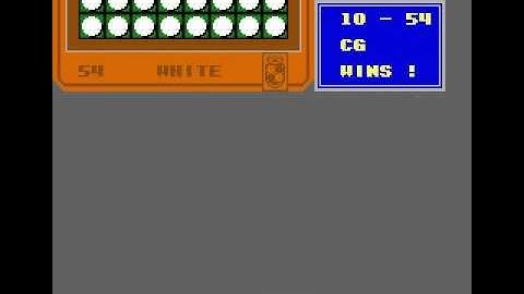 Othello (NES) Ending