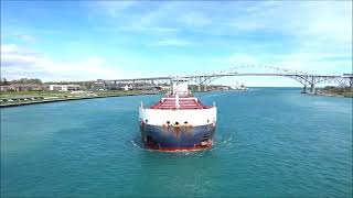 ALGOMA HARVESTER - Downbound Port Huron, Michigan 05-06-2026