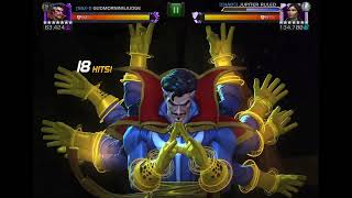 Doctor Strange vs. Node 5 Nova & Node 35 Sersi