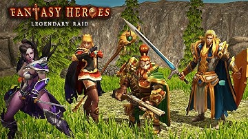 Fantasy Heroes: Legendary Raid RPG Action Offline (Gameplay Android)