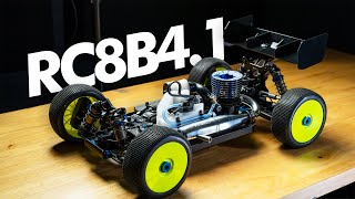 RC8B4.1 Nitro Buggy || Full Review w/ Protek Samurai RM.1 Engine