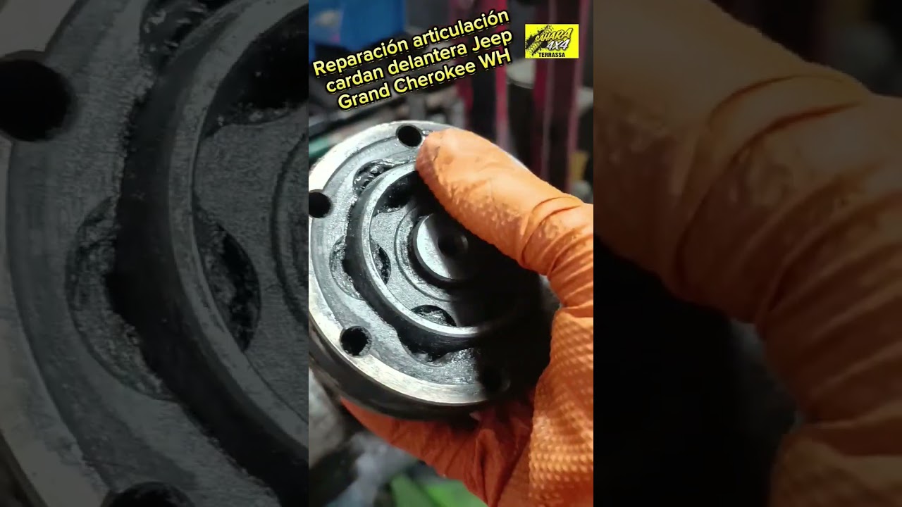 Reparación #articulación #cardan delantera #Jeep #Grand #Cherokee #WH #4x4  #landrover - YouTube