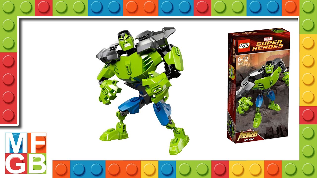 LEGO Super Heroes 4530 - Hulk ( Lego 4530 Speed Build ) - YouTube