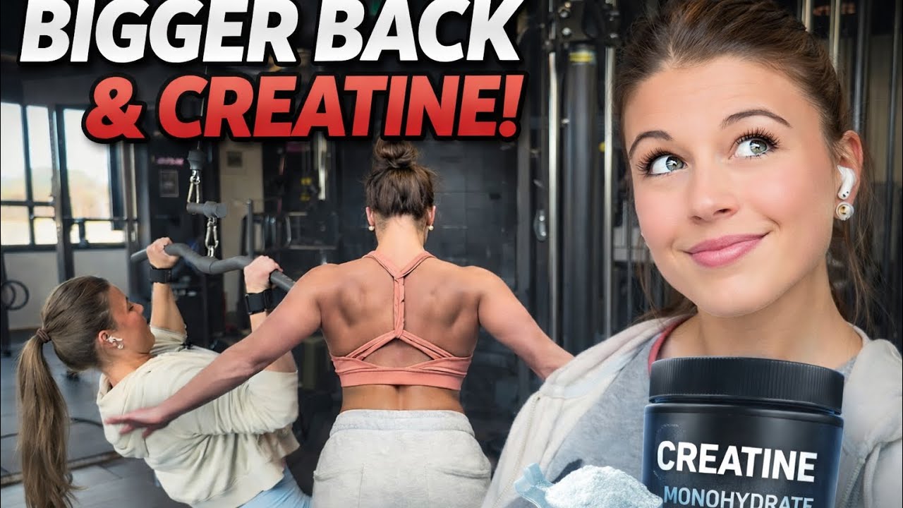 Jag kör överkropp (Upper) + pratar ärligt om kreatin