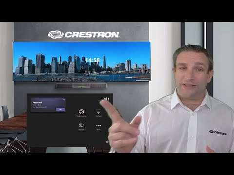 Crestron solutions for Microsoft Teams Rooms