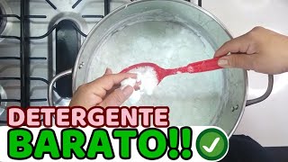 RECETA de JABÓN LIQUIDO CASERO 🧼🧽 ▶ Cómo MULTIPLICAR MUCHO JABÓN LÍQUIDO Para Lavadora Jabón de ropa