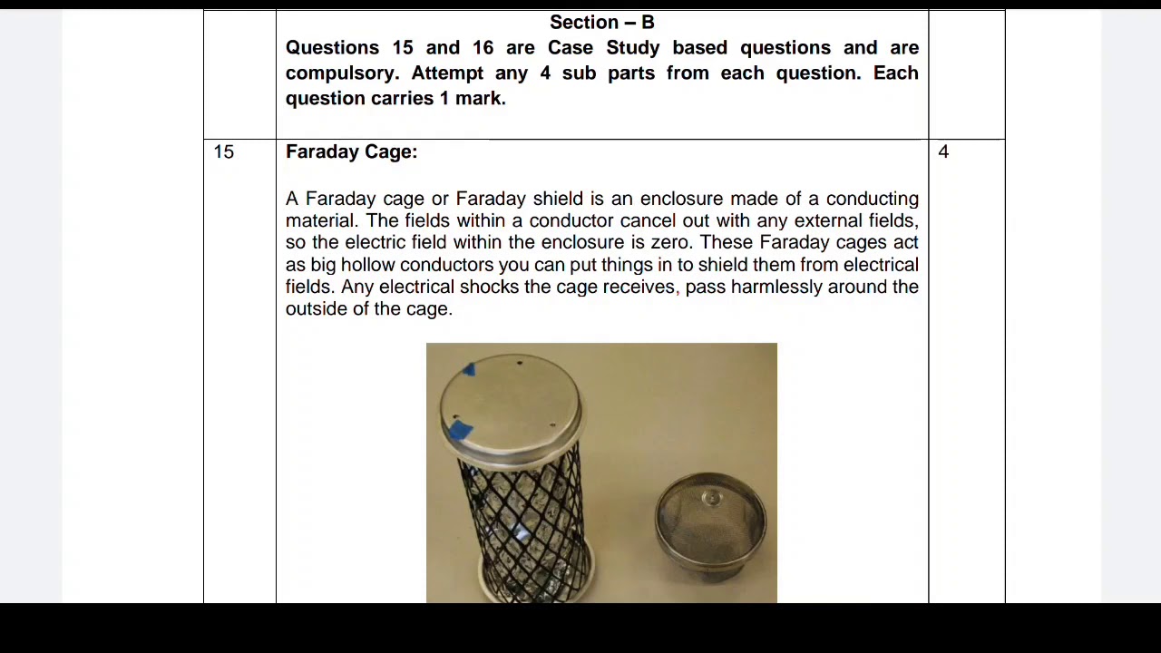 Faraday Cage, Faraday Shield
