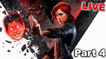 First Time Playing CONTROL | Part 4 (Livestream)