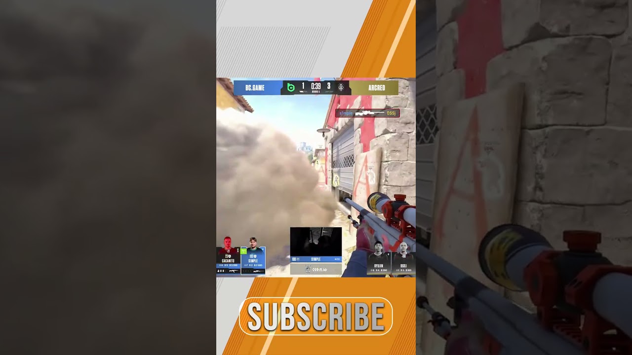 AWP DOMINATION with TRIPLE from s1mple at A defense! 