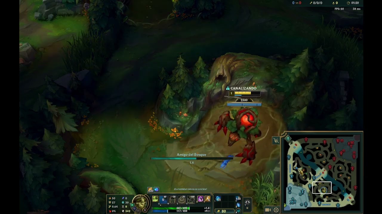 League of Legends Speedrun 6 camps 02min 06seg 433ms