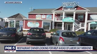 Restaurants, bars still struggling to find workers | FOX 5 DC