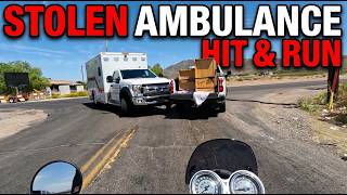 Stolen Ambulance Hit & Run Bad Drivers & Road Rage