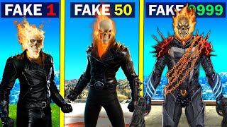 Fake Ghost Rider vs Real Ghost Rider in GTA 5 Story Mode