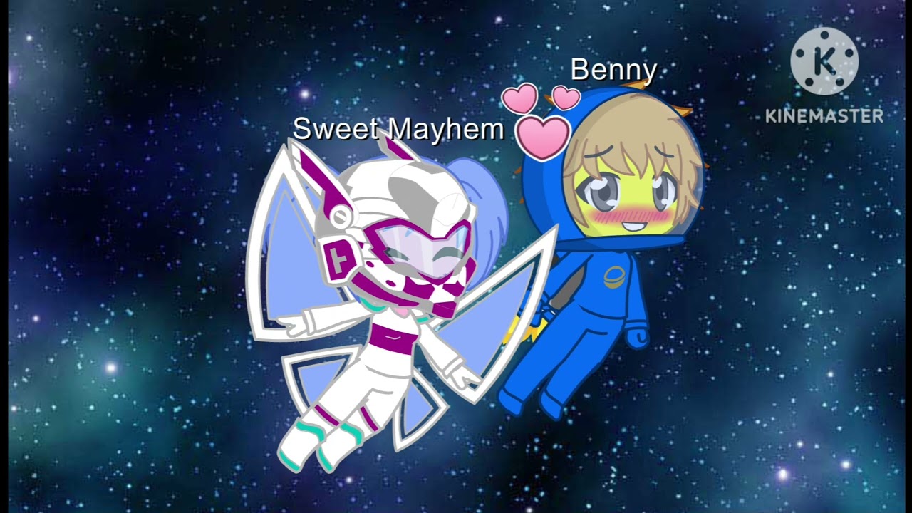 Benny X Sweet Mayhem (The Lego Movie) In Gacha Club