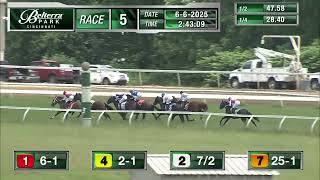 RACE 5 PROGRAM 6 6 2025