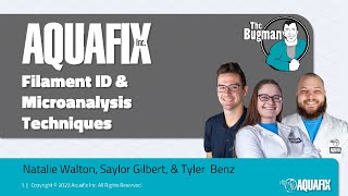 Filament ID &amp; Microanalysis Techniques Webinar with Q&amp;A