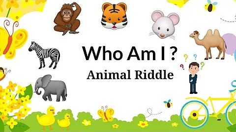 Animal Riddle for Kids # by PSJcreations