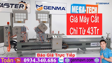 Máy cắt nhôm 2 đầu 08s || FASTER F88 || Cao cấp nhất 2021