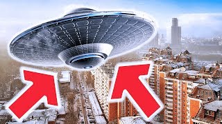 НЛО в Москве 2018 - Снято на Камеру! Видео Очевидцев HD (UFO)