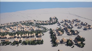 Procedural Cities, Towns and villages with Unreal engine