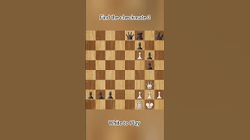 CHECKMATE in 3 Moves Guaranteed! #chess #checkmate #ytshorts #shortsfeed #shorts