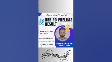 IBPS RRB PO PRELIMS | VIJAYANAGAR BRANCH | VERANDA RACE KANNADA