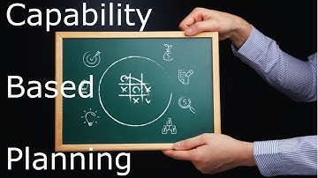 What is Capability Based Planning and how do you use it?