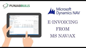 E-INVOICING In Navision, 2016, 2013,2013r2, BC, Business Central, AX, AXAPTA 2012 AND 2012R3.
