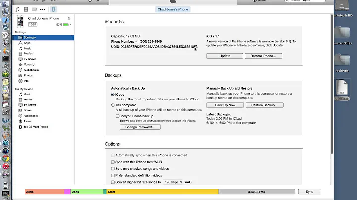 Getting the UDID of your iOS device with iTunes 12.0