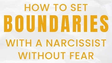 How to Set Boundaries With a Narcissist Without Fear | Protect Your Peace & Take Back Control