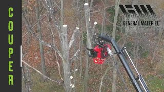 Guide chaîne tronçonneuse Mecanil pour grappin forestier