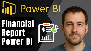 How to Build a Financial Report in Power BI (2025 Step-by-Step Tutorial for Beginners)