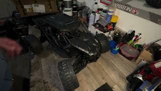 Arrma Fireteam installing tuning parts A D U Racing