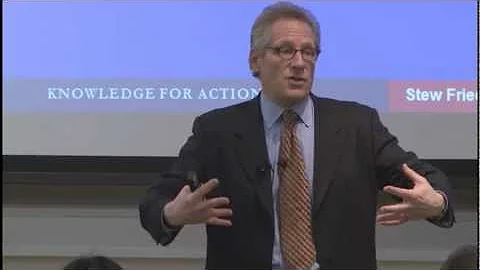 Professor Stew Friedman on Total Leadership: Be a ...