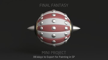 Houdini 19.5 | Blitzball | Ways to Export Geometry and UV Map