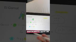 El Gamal #informatik #ninailenna #mathe #studium #kryptographie