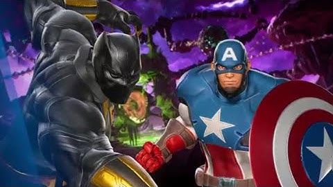 Marvel vs Capcom: Infinite (Black Panther & Captain America Arcade Battle)