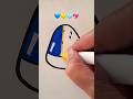 💙💛🩵💖#art #shortvideo