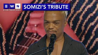 ‘We are sorry, please forgive us’ - Somizi Mhlongo at Zahara’s memorial