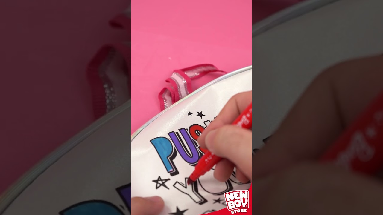 حقيبة ظهر باربي القابلة للتلوين | نيوبوي ستور