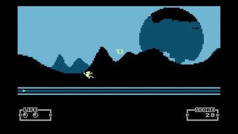 I Ran Atari 800 xl New Game 2020 !!!!!