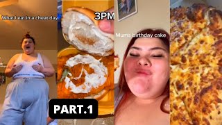 🍕  What I Eat In A Day *CHEATDAY EDITION. pt.1 🍕| Eating Tiktok Compilation