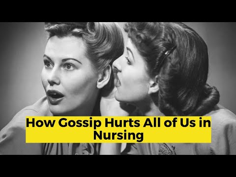 gossip is bad – watch for the why
